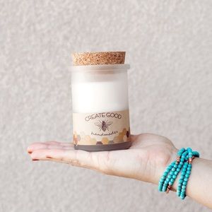 REJUVENATE soy candle 10oz handmade gift